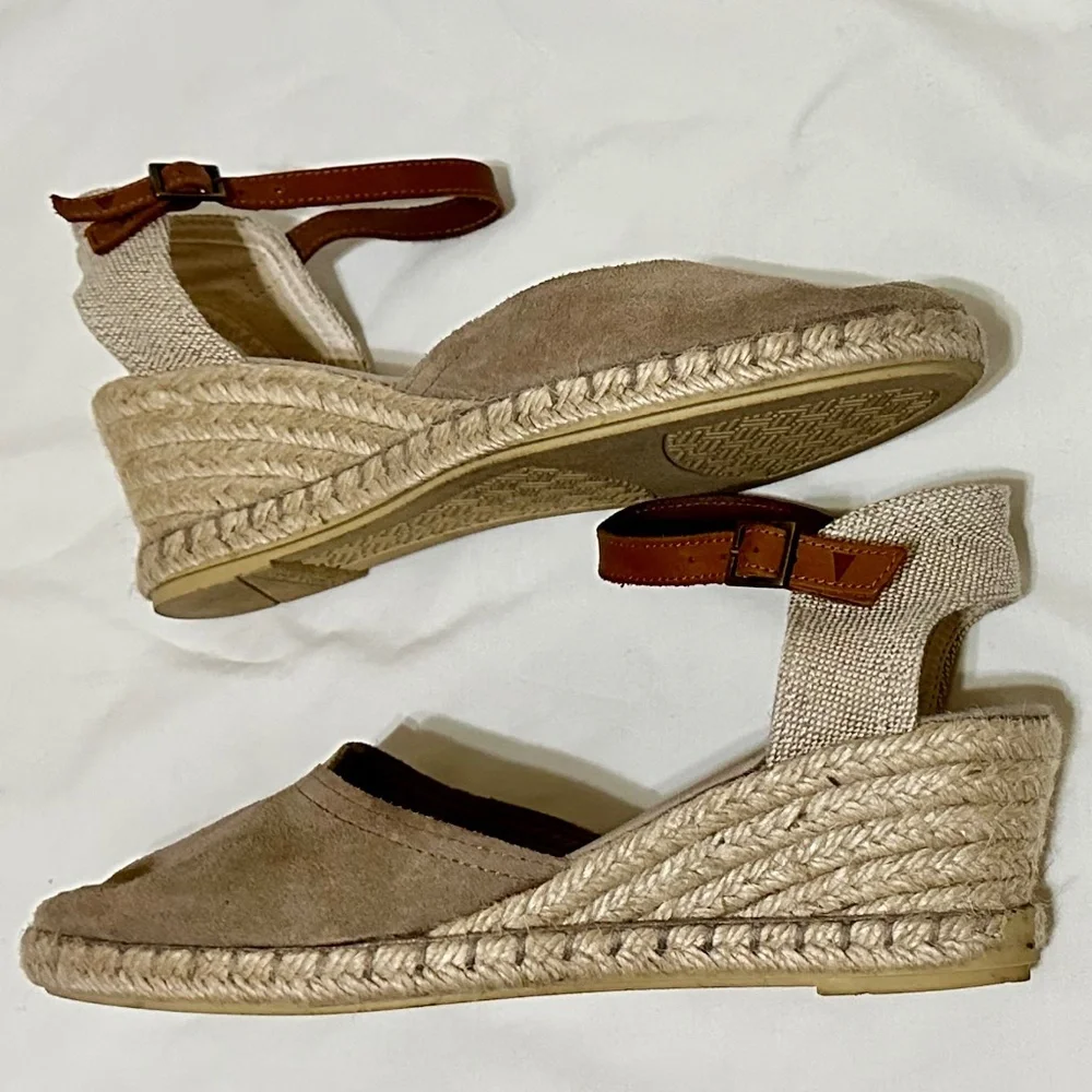 Verbenas Malana Wedge Espadrilles Sandals - Picture 5 of 9